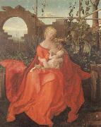 Albrecht Durer, The Madonna with the Iris imitator of Albrecht Durer